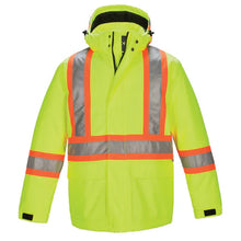 Load image into Gallery viewer, Armour - Hi-Vis Insulated Parka w/ Detachable Hood

