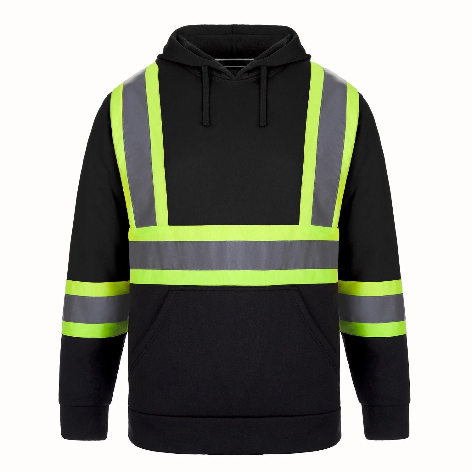 Long Haul - Men's Hi-Vis Polyester Pullover Hoodie