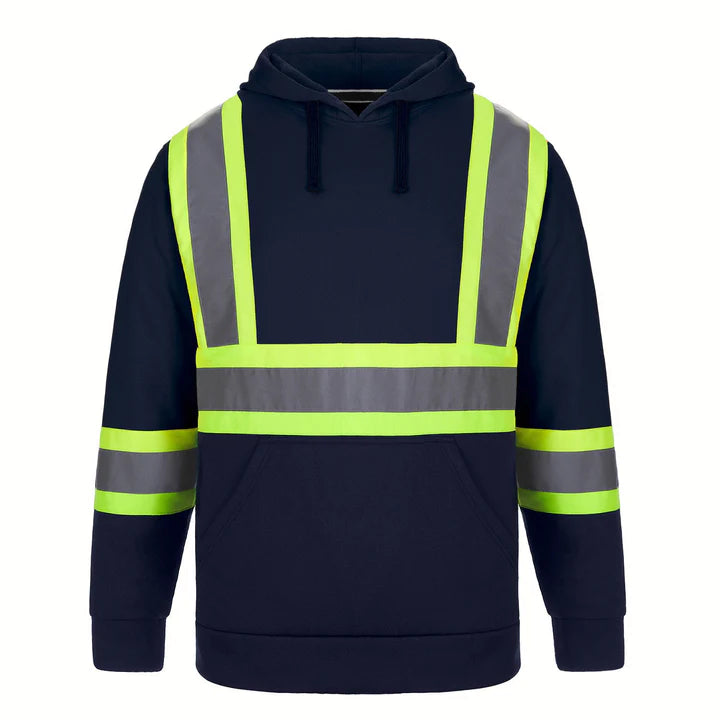 Long Haul - Men's Hi-Vis Polyester Pullover Hoodie