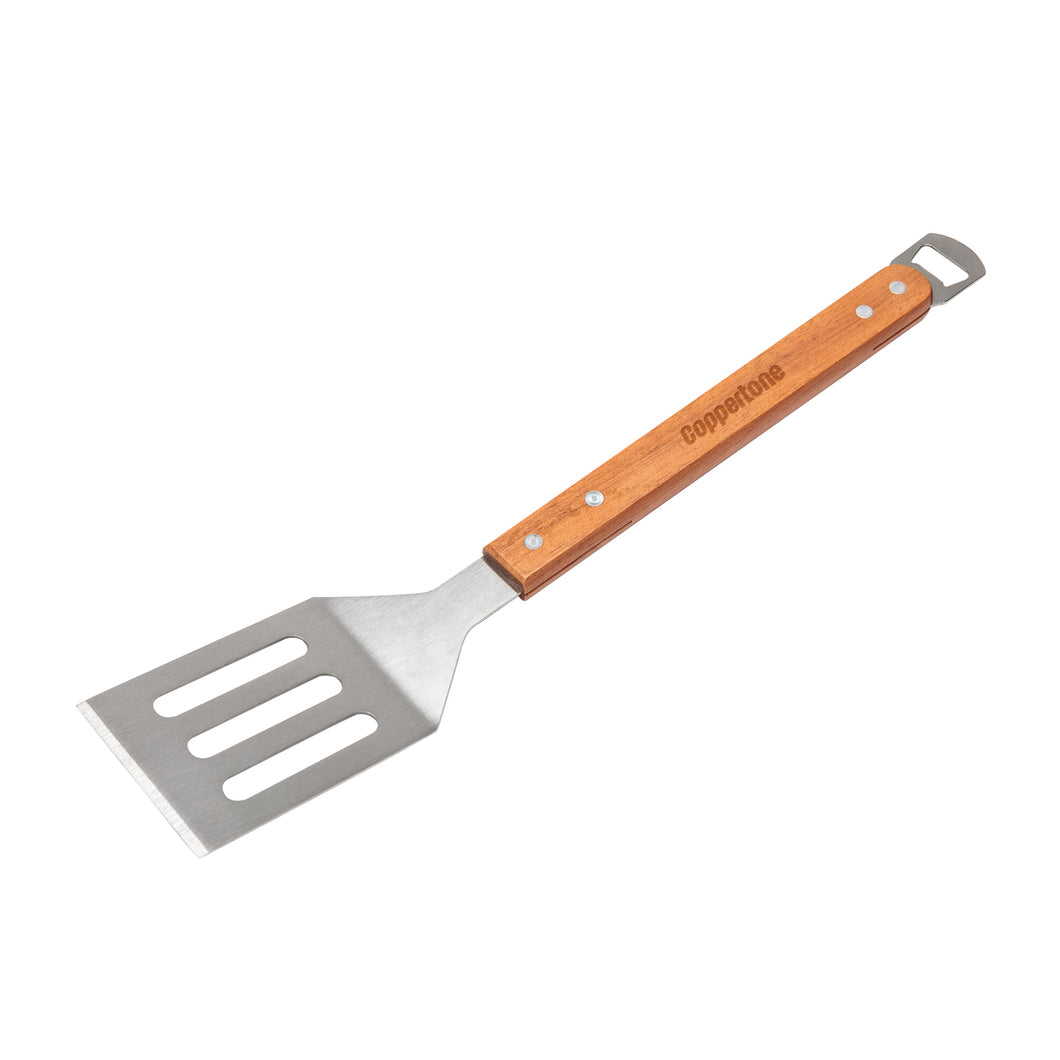 Deckle BBQ Flipper w/Bottle Opener - Stainless Steel