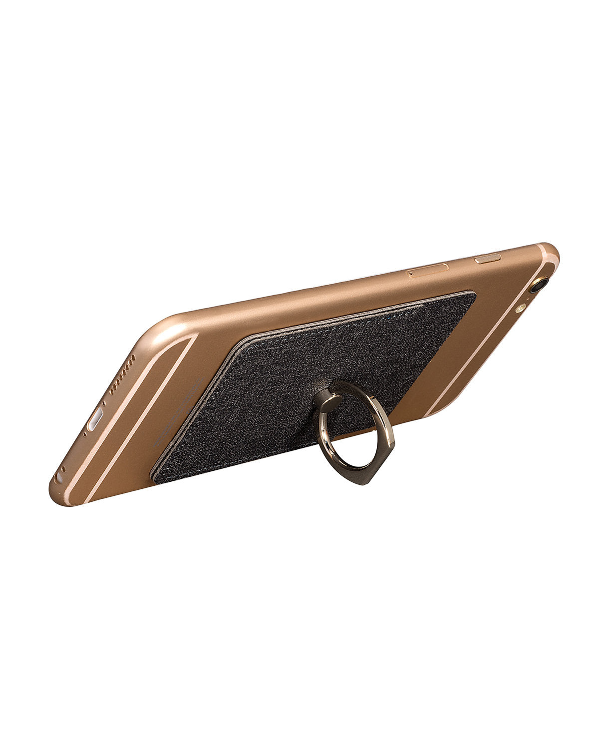 RFID Phone Pocket With Metal Ring Phone Stand