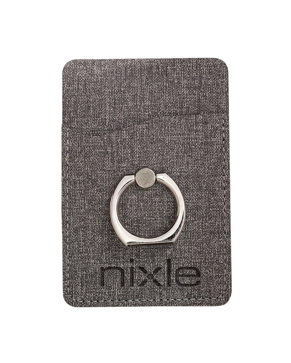 RFID Phone Pocket With Metal Ring Phone Stand