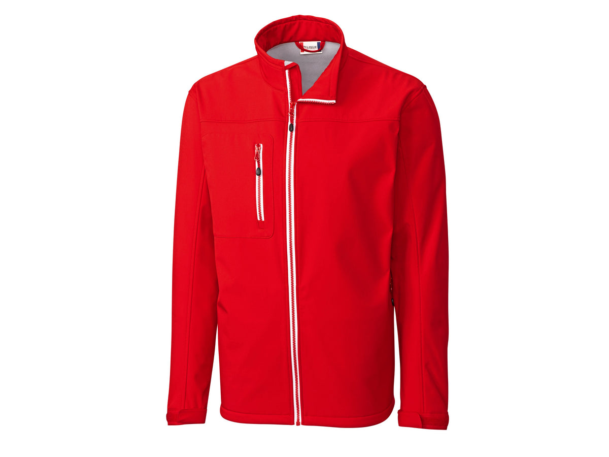Telemark Recycled Stretch Softshell Mens Full Zip Jacket