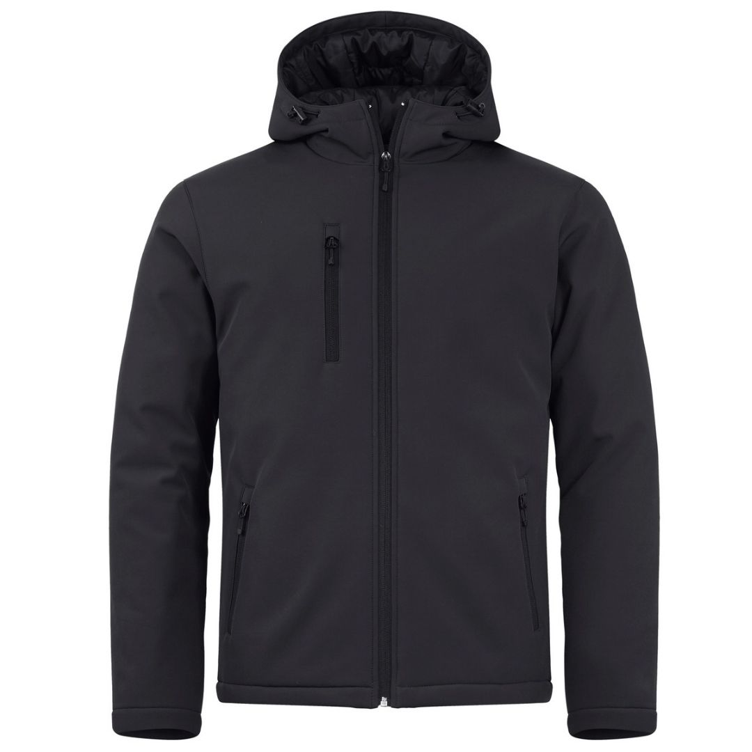 Equinox Insulated Softshell Mens Full Zip Hooded Jacket