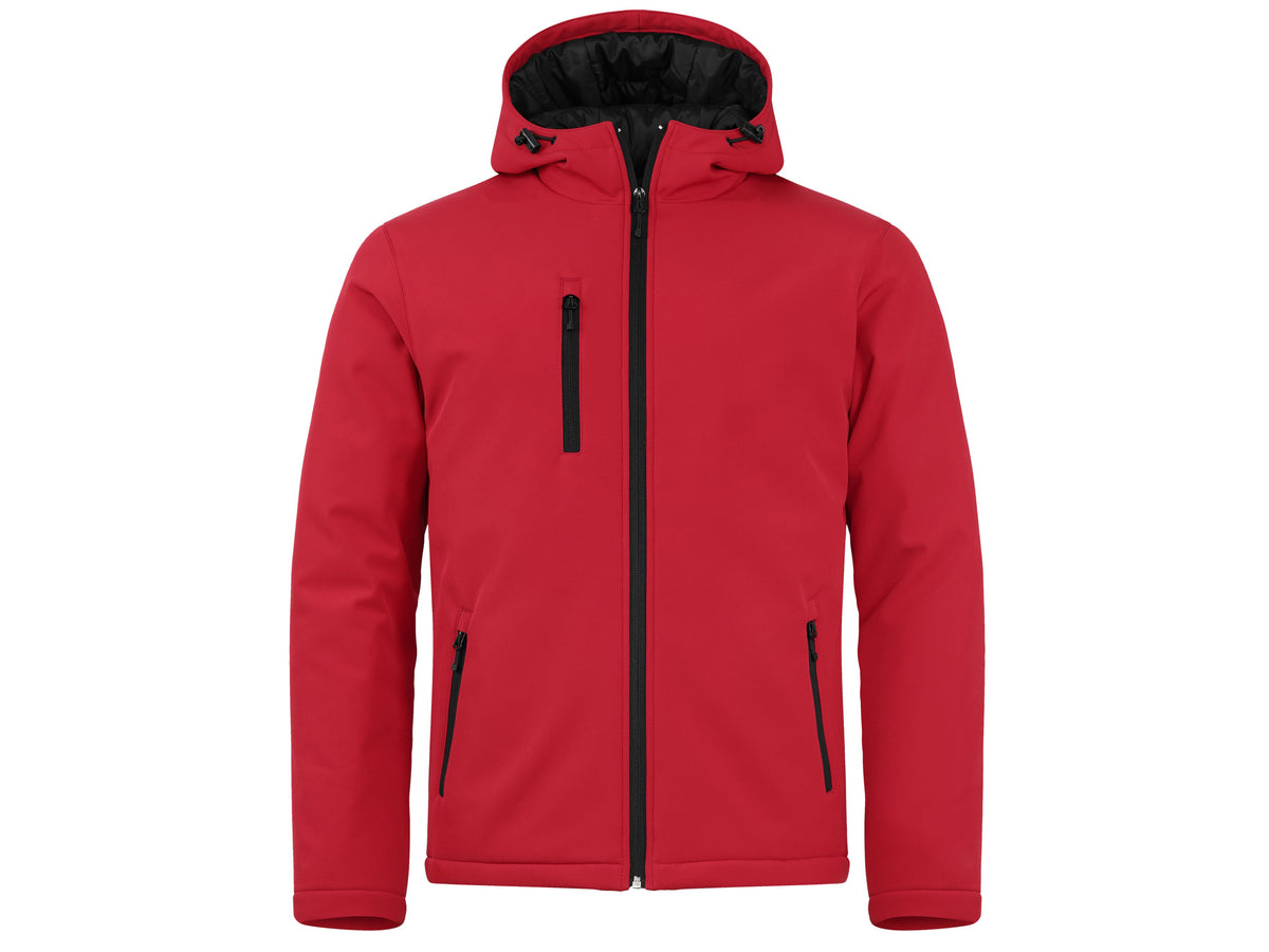 Equinox Insulated Softshell Mens Full Zip Hooded Jacket