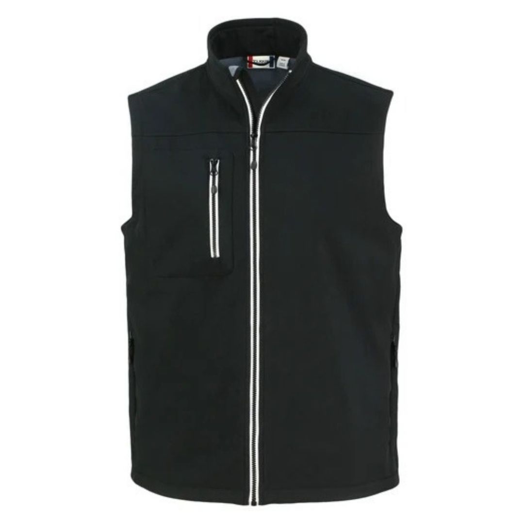 Telemark Recycled Stretch Softshell Mens Full Zip Vest