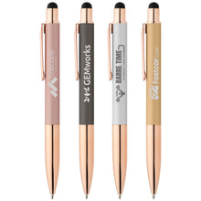 Load image into Gallery viewer, Baltic Softy Rose Gold Pen w/ Stylus
