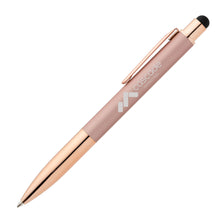 Load image into Gallery viewer, Baltic Softy Rose Gold Pen w/ Stylus
