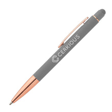 Load image into Gallery viewer, Sonic Softy Rose Gold Gel Pen w/ Stylus - Laser
