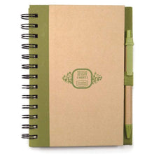 Load image into Gallery viewer, Spiral Bound Notebook &amp; Harvest Pen
