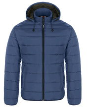 Load image into Gallery viewer, Men&#39;s Puffy Jacket with Detachable Hood-Glacial
