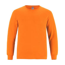 Load image into Gallery viewer, Adult Ring Spun Combed Cotton Long Sleeve Crewneck T-Shirt-Breeze
