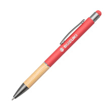 Load image into Gallery viewer, Assia Metal Pen w/Bamboo Grip
