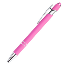 Load image into Gallery viewer, #1 Selling Custom Metal Softy Pens w/Stylus

