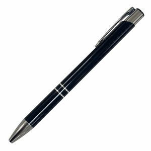 HAMILTON2 Aluminum Barrel, Metallic clip Plunger Action Ball Point Pen