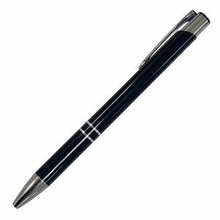 Load image into Gallery viewer, HAMILTON2 Aluminum Barrel, Metallic clip Plunger Action Ball Point Pen
