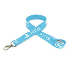 Charger l&#39;image dans la galerie, 3/4&quot; Silkscreened Flat Lanyard w/ Deluxe Swivel Hook
