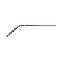 Load image into Gallery viewer, Single anodized aluminum straw - Bent (6mm)
