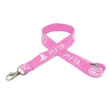 Charger l&#39;image dans la galerie, 3/4&quot; Silkscreened Flat Lanyard w/ Deluxe Swivel Hook
