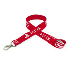 Charger l&#39;image dans la galerie, 3/4&quot; Silkscreened Flat Lanyard w/ Deluxe Swivel Hook

