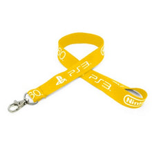 Charger l&#39;image dans la galerie, 3/4&quot; Silkscreened Flat Lanyard w/ Deluxe Swivel Hook
