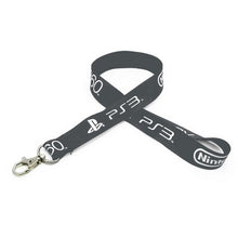 Charger l&#39;image dans la galerie, 3/4&quot; Silkscreened Flat Lanyard w/ Deluxe Swivel Hook
