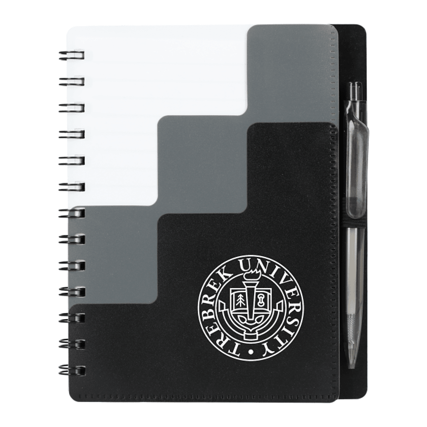 5" x 7" Recycled Pace Spiral Notebook w Pen