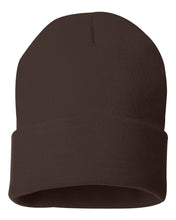 Load image into Gallery viewer, Sportsman - Solid 12&quot; Cuffed Beanie
