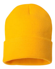 Load image into Gallery viewer, Sportsman - Solid 12&quot; Cuffed Beanie
