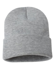 Load image into Gallery viewer, Sportsman - Solid 12&quot; Cuffed Beanie
