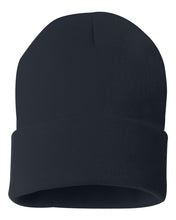 Load image into Gallery viewer, Sportsman - Solid 12&quot; Cuffed Beanie
