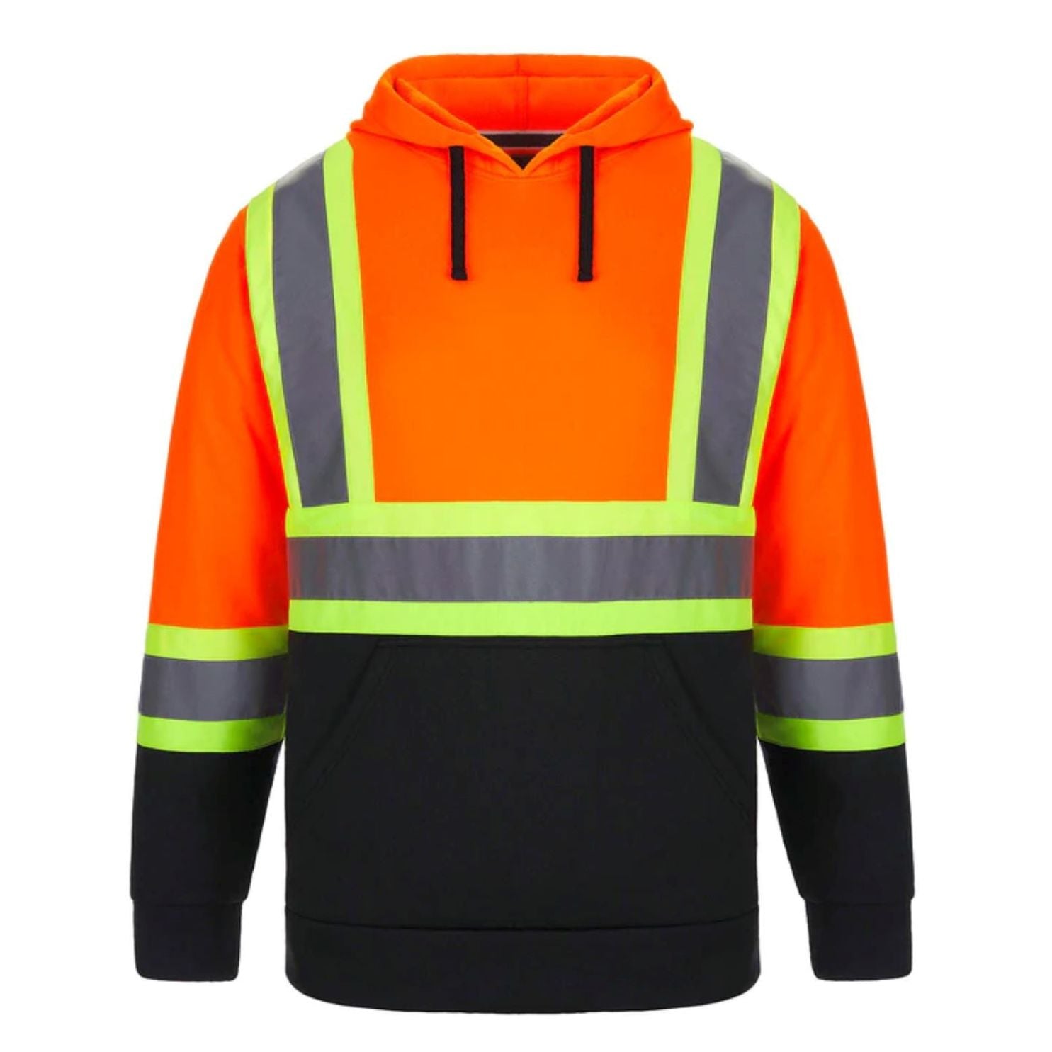 Long Haul - Men's Hi-Vis Polyester Pullover Hoodie