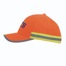 Charger l&#39;image dans la galerie, Casquette haute visibilité avec bande réfléchissante
