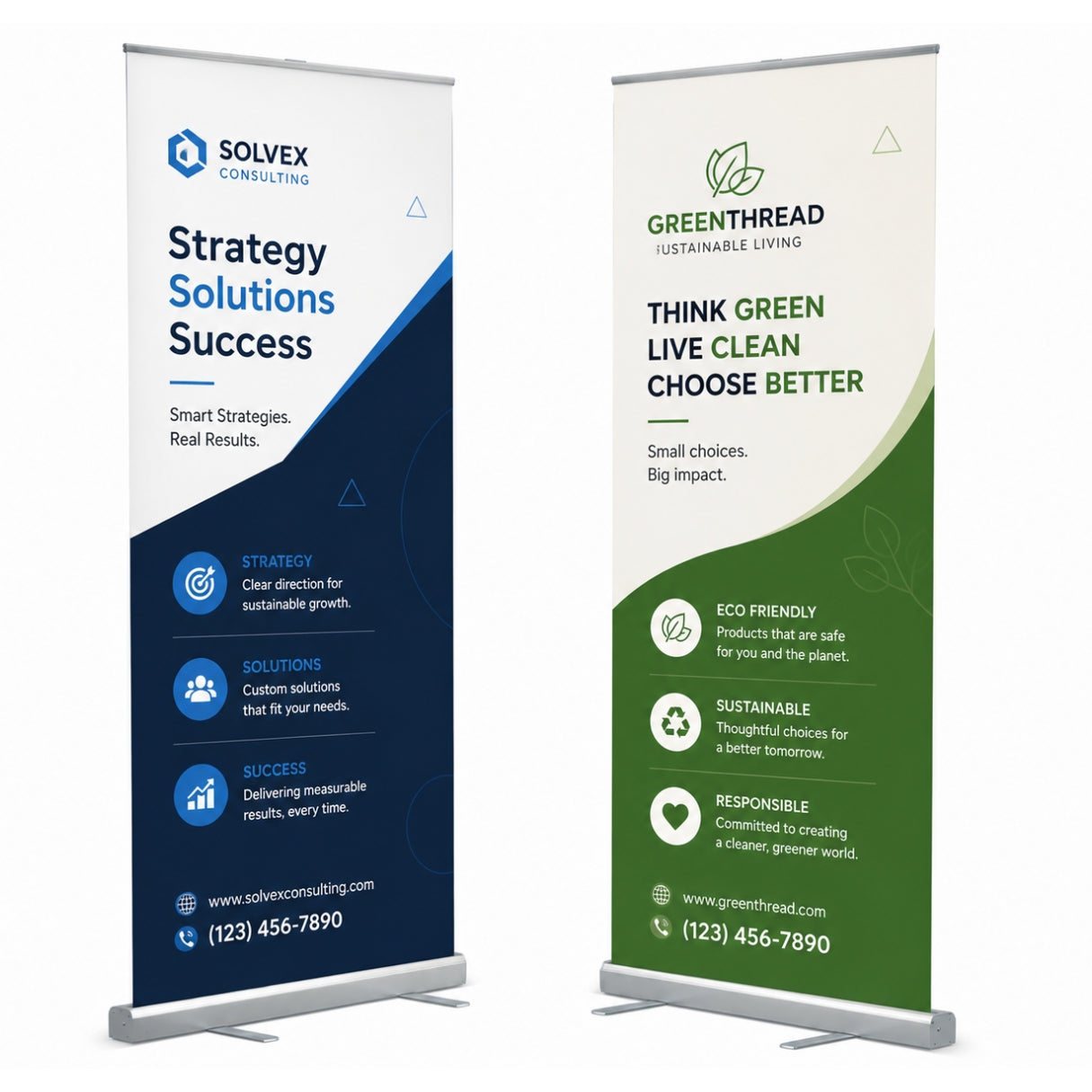 Standard Pull Up Banners