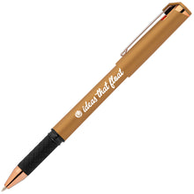 Load image into Gallery viewer, Islander Softy Rose Gold Metallic Designer Gel Pen w/ Stylus
