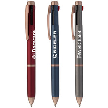 Load image into Gallery viewer, Trio Rose Gold Multi-Ink Pen
