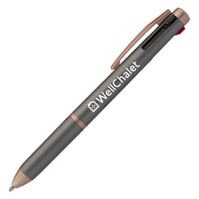 Load image into Gallery viewer, Trio Rose Gold Multi-Ink Pen
