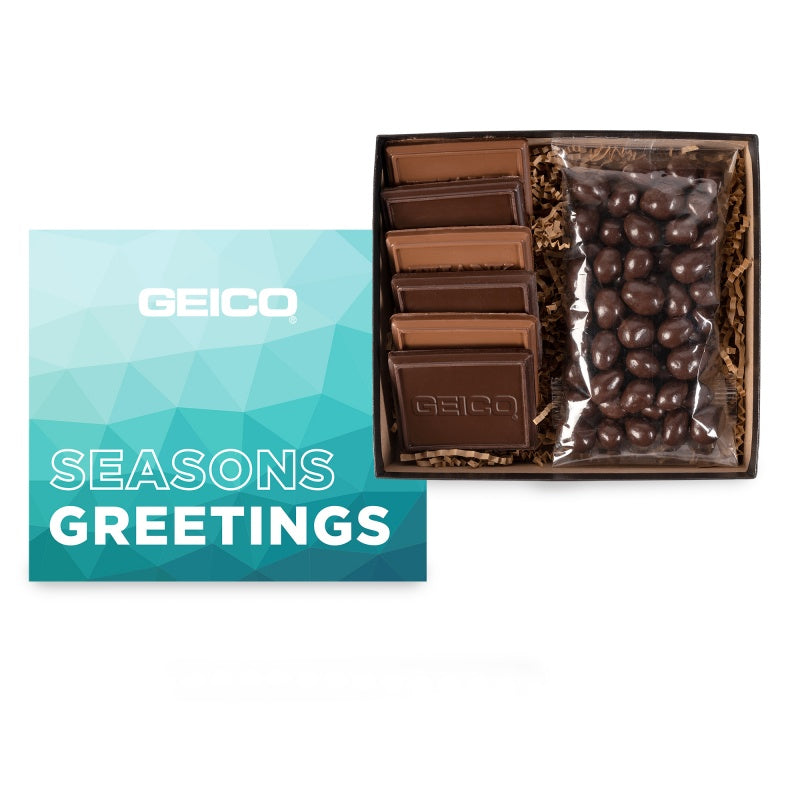 Coffret cadeau de 6 biscuits et confiseries
