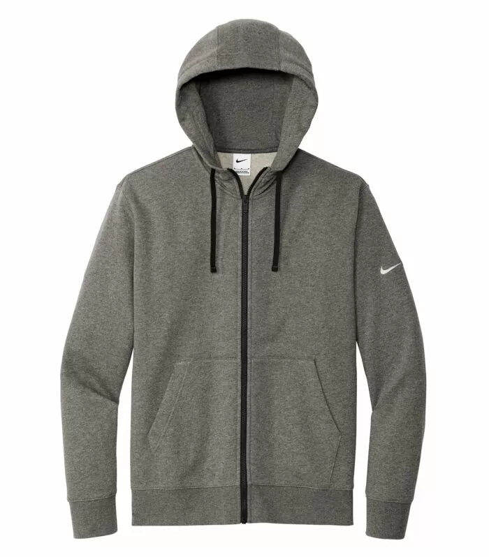 Men's Nike Club Fleece Sleeve Swoosh Full Zip Hoodie