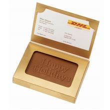 Load image into Gallery viewer, Molded Chocolate in Business Card Gift Box
