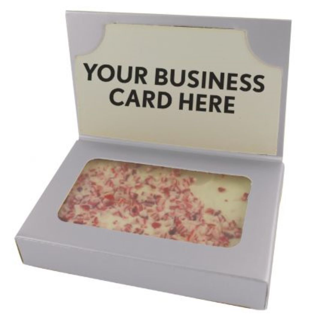 Molded Chocolate in Business Card Gift Box