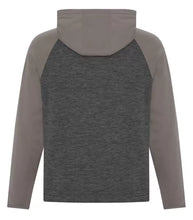 Load image into Gallery viewer, Men&#39;s Heather Fleece Two-Tone Hooded Sweatshirt
