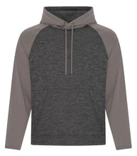 Load image into Gallery viewer, Men&#39;s Heather Fleece Two-Tone Hooded Sweatshirt
