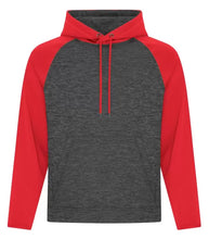 Charger l&#39;image dans la galerie, Men&#39;s Heather Fleece Two-Tone Hooded Sweatshirt
