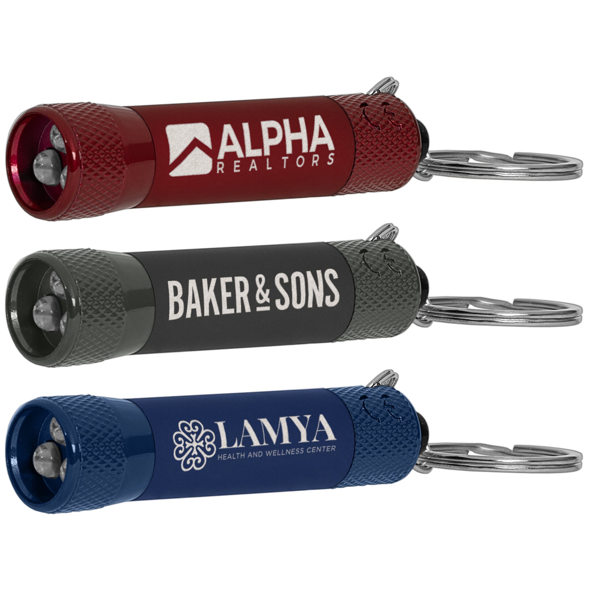 Chroma Softy Monochrome Classic - LED Flashlight with Keyring