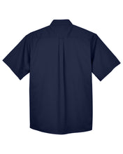 Load image into Gallery viewer, Men&#39;s Easy Blend™ Short-Sleeve Twill Shirt with Stain-Release
