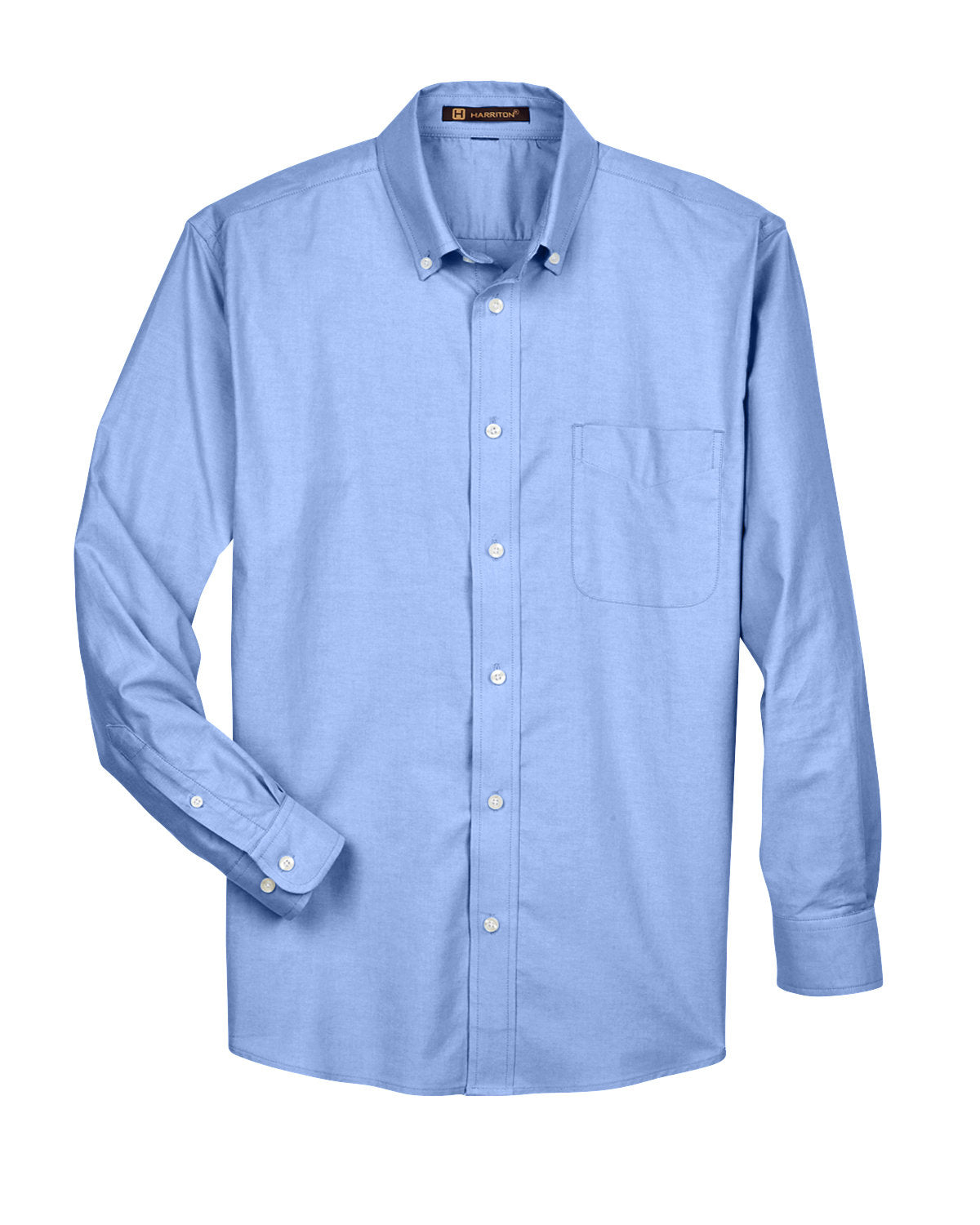 Men's Long-Sleeve Oxford with Stain-Release