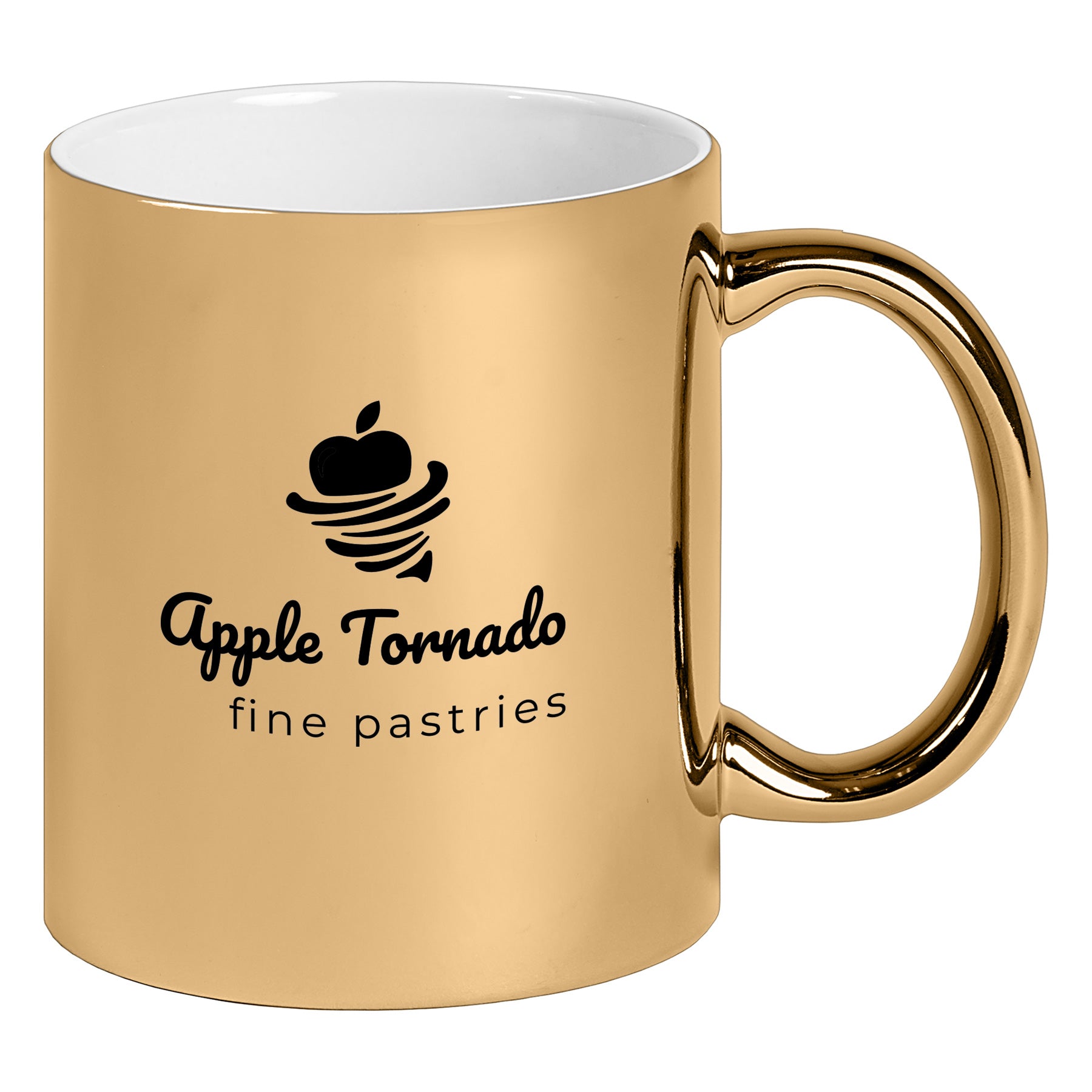 Deco - 11 oz. Metallic Ceramic Mug