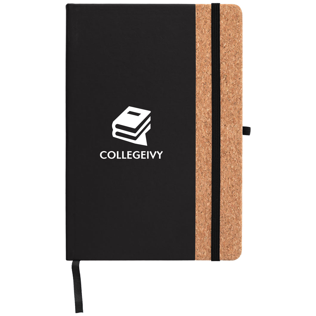 Miller Cork Notebook with Recycled PU Cover