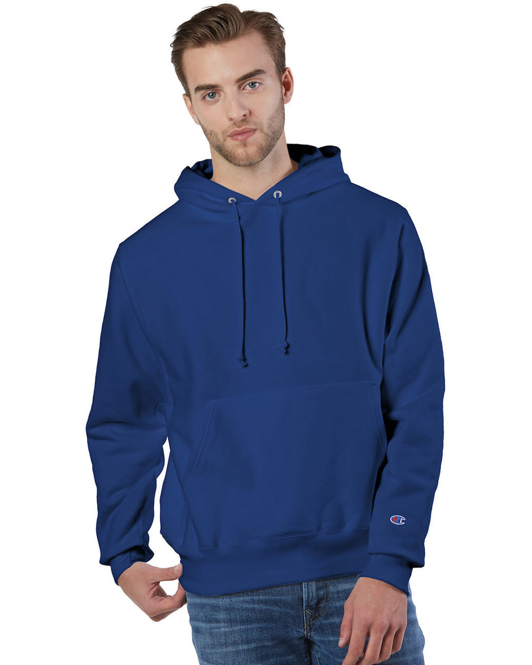 Men's Champion Reverse Weave® Pullover Hooded Sweatshirt
